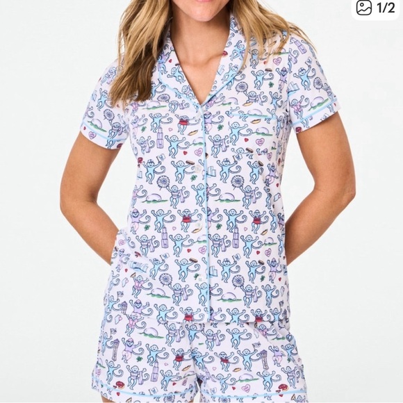 Roller Rabbit Chicago Polo Pajama Set - Picture 1 of 4